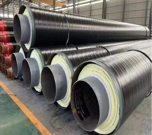 张掖钢套钢蒸汽保温管