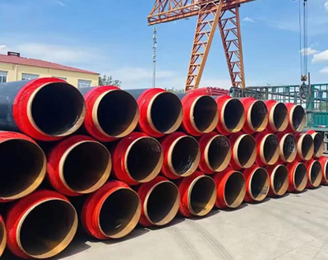 张掖聚氨酯发泡保温管